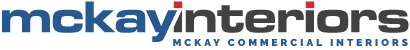 Our logo - mckay interiors - suspended ceilings